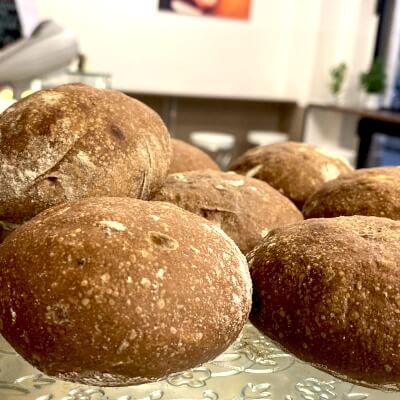 Pane Amore e Tradizione - Senago - Panini con cacao cioccolato fondente e rosmarino