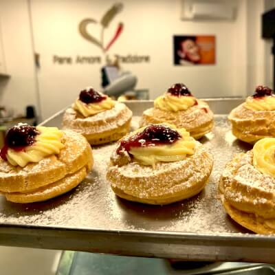 Pane Amore e Tradizione - Senago - Zeppole di San Giuseppe - 400x400